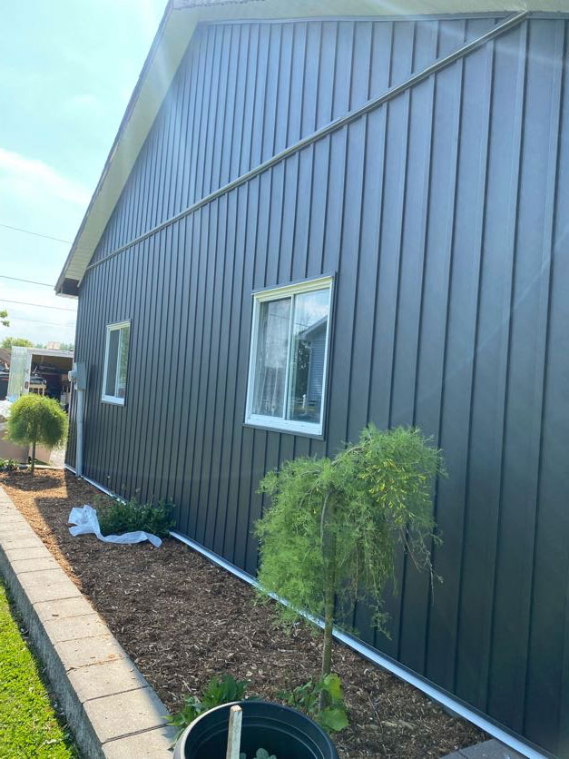 New siding and siding replacement. Vinyl Siding.